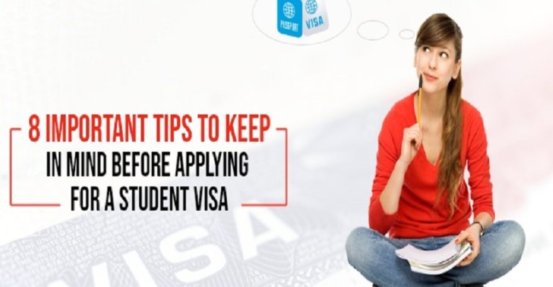 This is one of the most important aspects of successfully applying for a visa. Many students, after getting in touch with the respective immigration service for once, forget to stay in touch with the services.